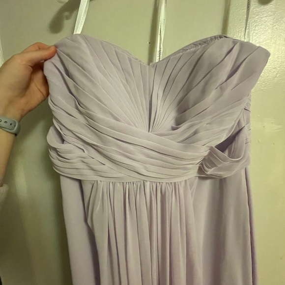 David’s Bridal Ivory Bridesmaids dress - Picture 3 of 5